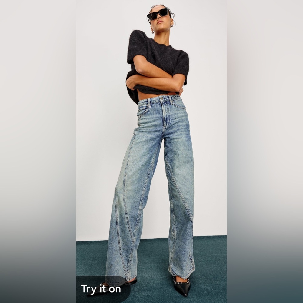 Rails Getty Wide Leg Twist Seam